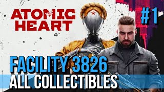 Atomic Heart All Collectibles #1 | Facility 3826 - All Chirpers \u0026 Talking Dead Locations