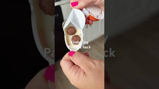 Mom hack: what to do when your kid asks for Kinder for the first time... #mom #momhacks #parenthack