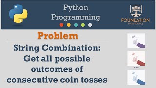 Python - String Combination Problem (Coin Toss)
