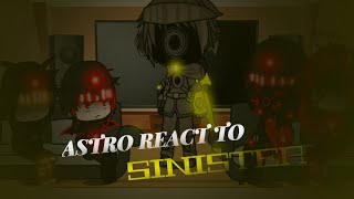 Astro toilet react to SINISTER #skibiditooilet #gacha #gachaclub #skibidi #reaction #gachalife