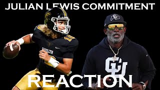 Julian Lewis Commitment Reaction