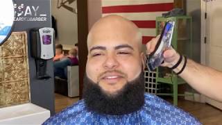 Beard Trimming Tutorial by @jjaybeardedbarber