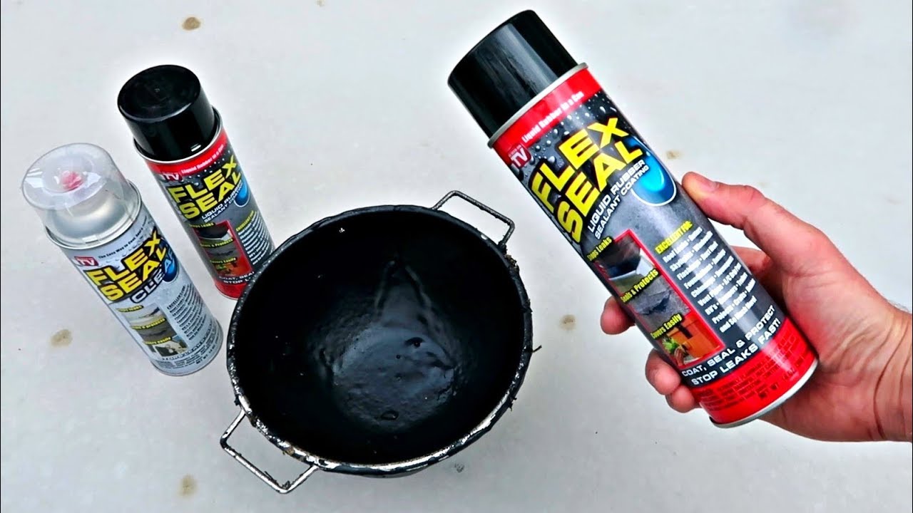 Testing Flex Seal As Seen On Tv Youtube