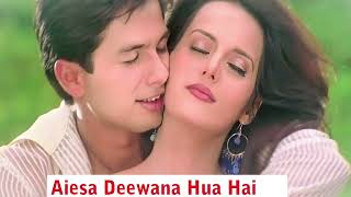 Aisa Deewana Full Song | Dil Maange More | Sonu Nigam | Shahid Kapoor, Tulip Joshi