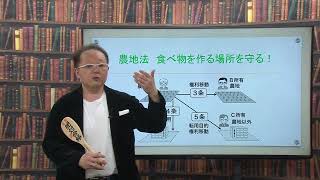 【宅建】🌸サクっと３分トレ！　法令上の制限　農地法　宅建本試験問題（過去問）　令和３年度１２月　問２１　肢３