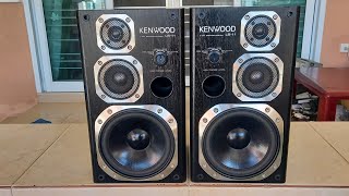 ทดสอบ(หายาก)สุดยอดลำโพงวางหิ้ง3ทาง91dBสวยเสียงดีเบสหนักแน่นแหลมสดใส KENWOOD LS-11 MADE IN JAPAN