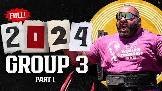 *FULL* 2024 SBD World's Strongest Man | GROUP 3 (Part 1)