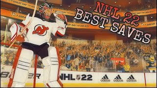 NHL 22 BEST SAVES