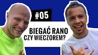 #05 Trener Radzi - Biegać rano czy wieczorem? | Zabiegani.TV