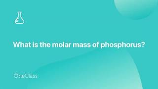 Phosphorus molar mass