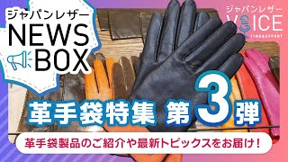 【11月23日 手袋の日】革手袋特集 第3弾 [ジャパンレザーVOICE]