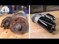 BMW E30 Starter Motor RESTORATION  | BMW E30 325i Sport Restoration E7 S1