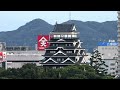 【福山城築城記念日】夏の福山城景、夕暮れからライトアップ（広島県福山市）／備後カメラ部【築城402年】