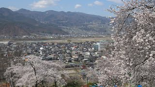 【4K】2024年4月12日 しなの鉄道 戸倉駅 1633M 10時43分発長野行き SR1系 戸倉宿キティパーク