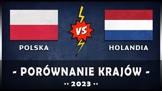 🇵🇱 POLSKA vs HOLANDIA 🇳🇱  - Porównanie gospodarcze w ROKU 2023 #Holandia