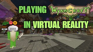 I Tried Hardcore Wynncraft in Virtual Reality (bad idea)