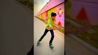 speed skating 😱#skating #shorts #skates #speedskating #youtubeshorts #viralshort #road #india