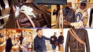 AKIM PRINCE Asali SCANDALE na Bruxelles, À Privatisé Boutique LOUIS VUITTON #BLOUSONS le Plus Cher