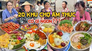 Top 24 Quán Ăn Ngon Rẻ núp mình trong các Khu CHỢ ẨM THỰC Sài Gòn - Saigon Food Market