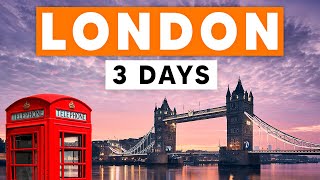 ITINERARY FOR 3 DAYS IN LONDON | Best Things To Do in LONDON 2024
