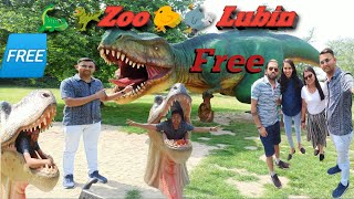 🆓 No❌ ticket to visit the 🦕🐤Zoo🦖🦤Lubin for free and😱WiFi is also free🤫🆓🤫🆓🤫🆓#poland #zoo #lubin #city