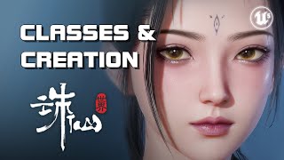 World of Jade Dynasty (诛仙世界) - Classes \u0026 Creation - Unreal Engine 5 - F2P/P2P - PC - CN