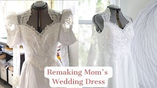 A Mom's Wedding Dress Remake