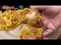 kfc ফ্রাইড চিকেন তৈরির সহজ ও পারফেক্ট রেসিপি kfc style crispy fried chicken 🍗 crispy chicken fry