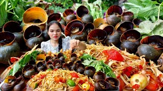 ส้มตำปูปลาร้าหอยโข่งนา