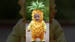 🍍Pineapples 😱 #funny #家有萌娃 #爸爸带娃 #babygirl #萌娃日常生活记录 #shorts #comedy #youtubeshorts #shortsfeed