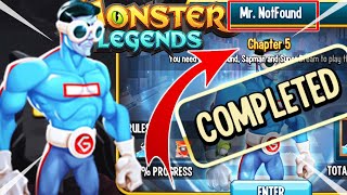 Monster Legends: Mr Not Found Chapter 5 Era Saga Storymode! | The Dream Team Teams Up!