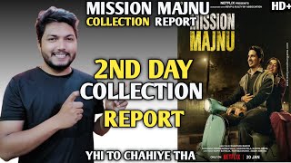 MISSION MAJNU 2nd DAY BOX OFFICE COLLECTION | MISSION MAJNU 2nd DAY COLLECTION | SIDDHARTH MALHOTRA