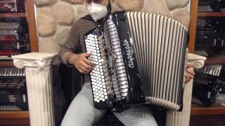 4051 - Like New Black Arpeggio Chromatic Button Accordion B System LMMMH 102 120 $4999