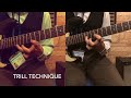 guitarの東大 trill（トリル）