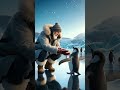 penguin reunites with the man who saved its life 🐧❤️ emotional moment shorts