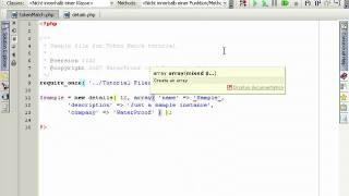 PHPEdit Token match tutorial