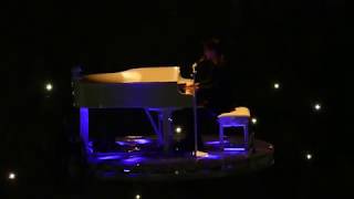Brendon Urie Panic at the Disco 'I Can't Make You Love Me' piano in air LA CA 8-15-2018