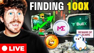 LIVE TRADING MEME COINS! SOLANA MEMECOINS 1000X! 100X MEMECOINS ON SOLANA! CRYPTO LIVE TRADING