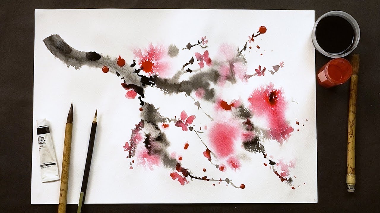 Famous Chinese Watercolor Painting