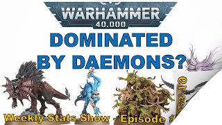 Daemons Unstoppable?  - Latest META, TIER LIST by WIN RATE & WINS - 40K Weekly Stats Show