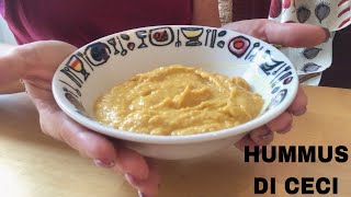 HUMMUS DI CECI SENZA TAHINA | PRONTO IN 5 MINUTI