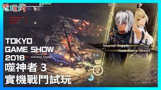 《噬神者 3》首度實機遊玩 與夥伴聯手施放技能【TGS 2018 試玩】