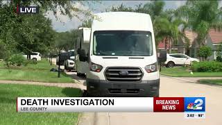 Death investigation underway at Lee County home