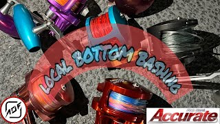 [AnglersOutfitter CH] Accurate BV-2 custom reels vs local grouper.