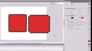 Flash Professional CS4 Basics Tutorial(Rectangle Tool and Rectangle Primitive Tool 05)