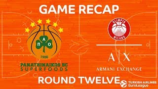 Highlights: Panathinaikos Superfoods Athens - AX Armani Exchange Olimpia Milan