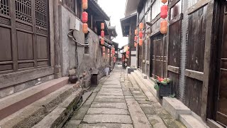 [4K] City walking Songji Ancient Town | Chinese Famous one | County yamen | Tradition County Office