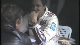 aprile 1989 test formula 1 Imola (l'anno impresso nel video è errato)