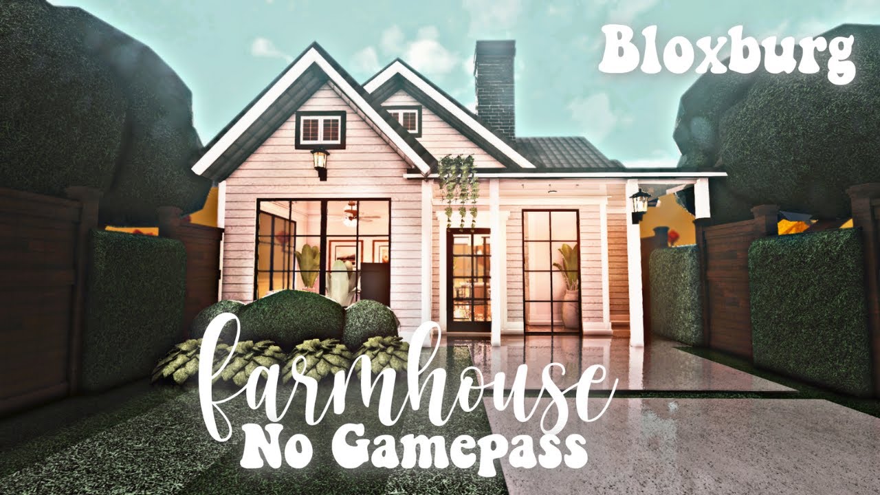 Roblox Bloxburg No Gamepass Small Family Farmhouse Minami Oroi