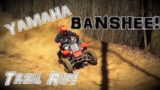 Yamaha Banshee \u0026 Raptor 700s TRAIL RIPPING! Toomey T5s #Savesportquads